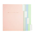 WTF Tabbed Dividers - Set of 4